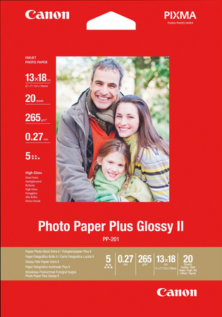 CANON PP-201 Photo paper glossy II 13x18 cm 20 ark.