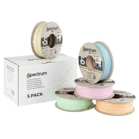 Filament Spectrum 5PACK Pastello PLA 1.75mm (5x 0.25kg)