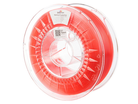 Filament Spectrum PLA Crystal 1.75mm RASPBERRY RED 1kg