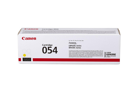 Toner Canon 054 YELLOW