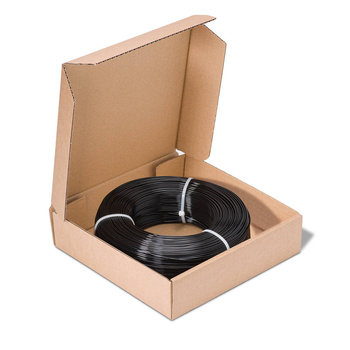Filament Fiberlogy Refill Easy PETG Black / Czarny 1,75 mm