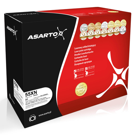 Toner Asarto do HP 55XN | CE255X | 13000 str. | black