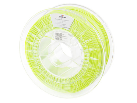 Filament Spectrum PLA Premium 1.75mm FLUO YELLOW / Żółty 1kg 