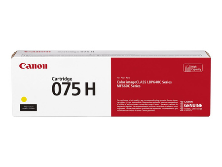 Toner Canon 075H YELLOW