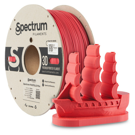 Filament Pastello PLA 1.75mm HOLLAND RED 1kg