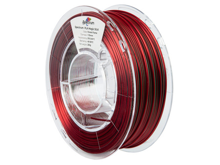 Filament Spectrum PLA Magic SILK 1.75mm FOREST FLAME 0.25kg