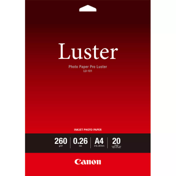 CANON LU-101 Canon Papier Photo Paper Pro Luster 260 g A4 20 ark.