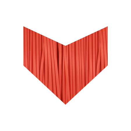 Filament Noctuo ABS Red / Czerwony 1,75 mm 750 gramów