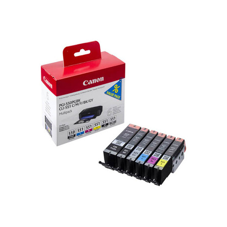 Tusz Canon PGI-550/CLI-551 Multipack