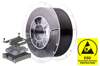 FIlament Print-Me Swift PET-G ESD Black 1,75 mm 200 gramów