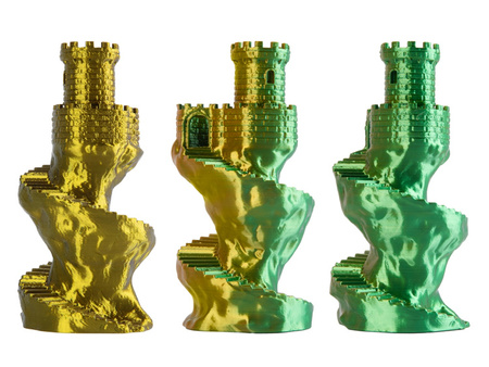 Filament Spectrum PLA Magic SILK 1.75mm AMBER LEAF 1kg