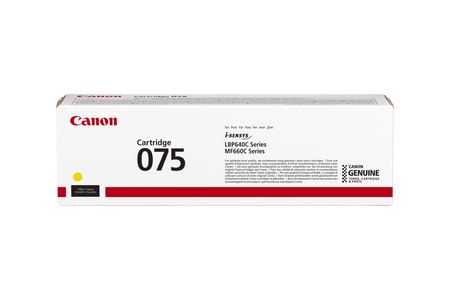Toner Canon 075 YELLOW