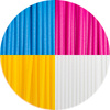 Filament Fiberlogy Easy PLA CMYK 1,75 mm 4 x 0,5 kg
