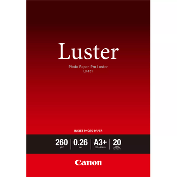 CANON LU-101 Canon Papier Photo Paper Pro Luster 260 g A3 20 ark.