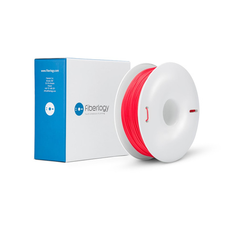 Filament Fiberlogy Mattflex 40D Red / Czerwony 1,75 mm 0,5 kg