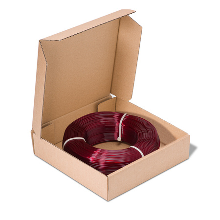 Filament Fiberlogy Refill Easy PETG Burgundy Transparent 1,75 mm