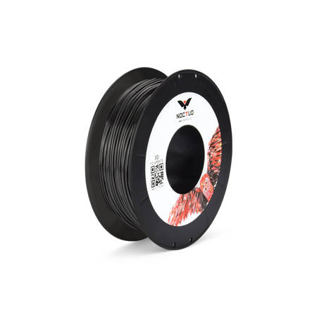 Filament Noctuo PET-G Black / Czarny  1,75 mm 250 gramów